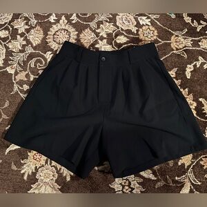 OPENING CEREMONY Black Pleated Shorts Size 48